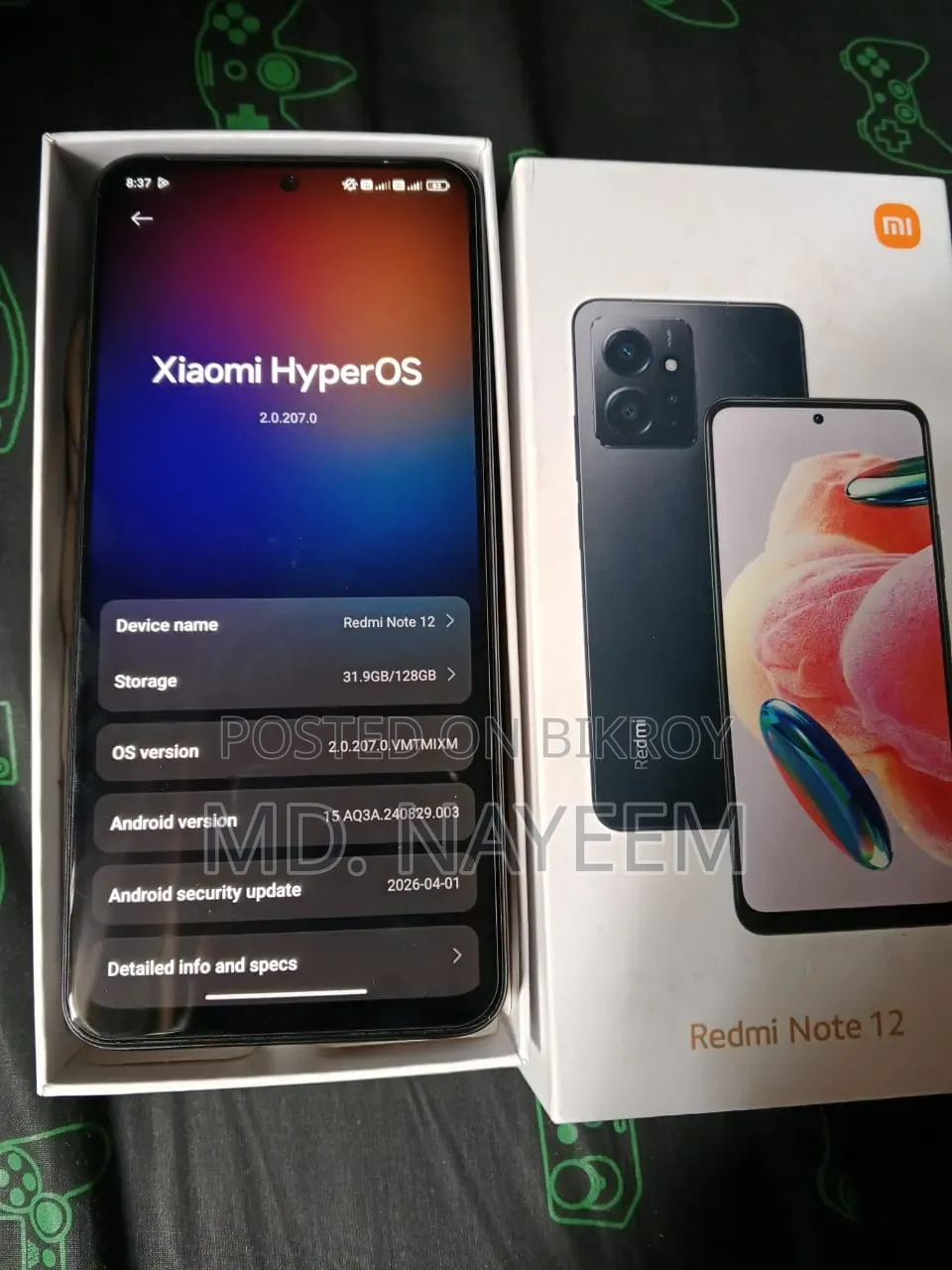 Xiaomi Redmi Note 12 128 GB Red