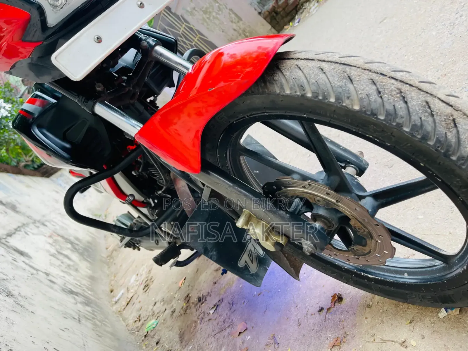 TVS Max 125 2018 Red
