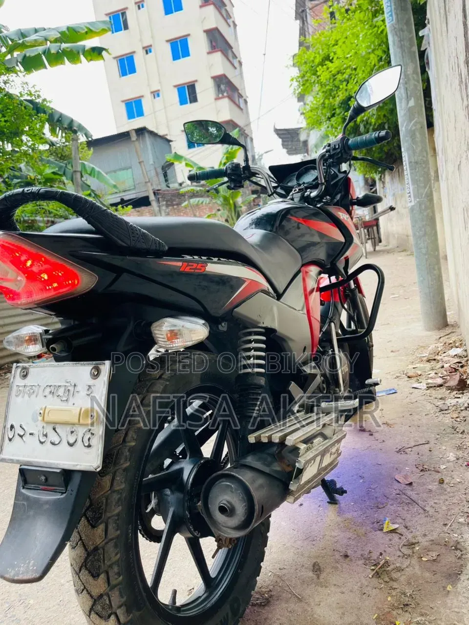 TVS Max 125 2018 Red