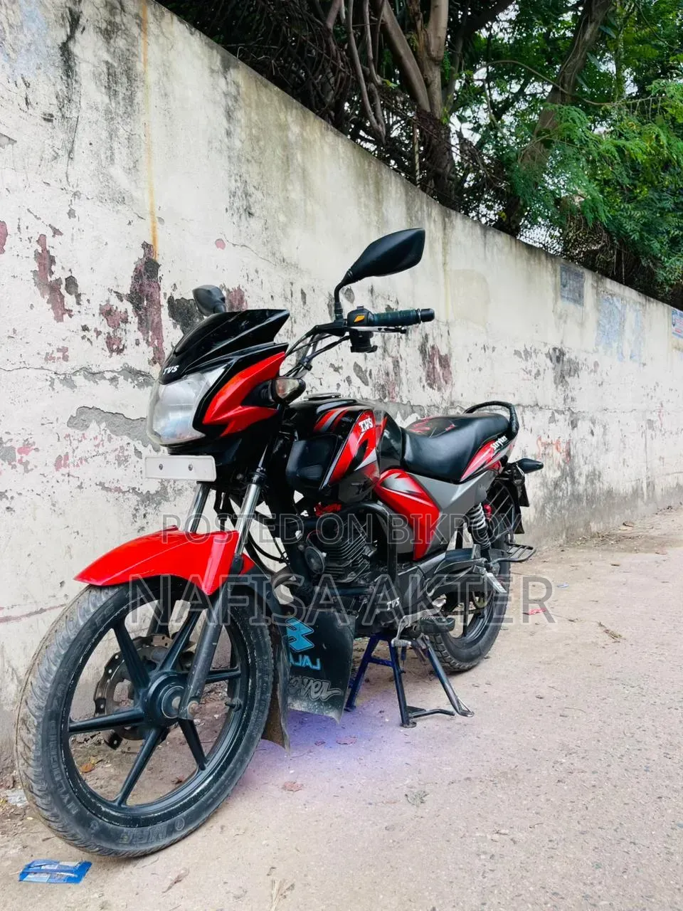 TVS Max 125 2018 Red