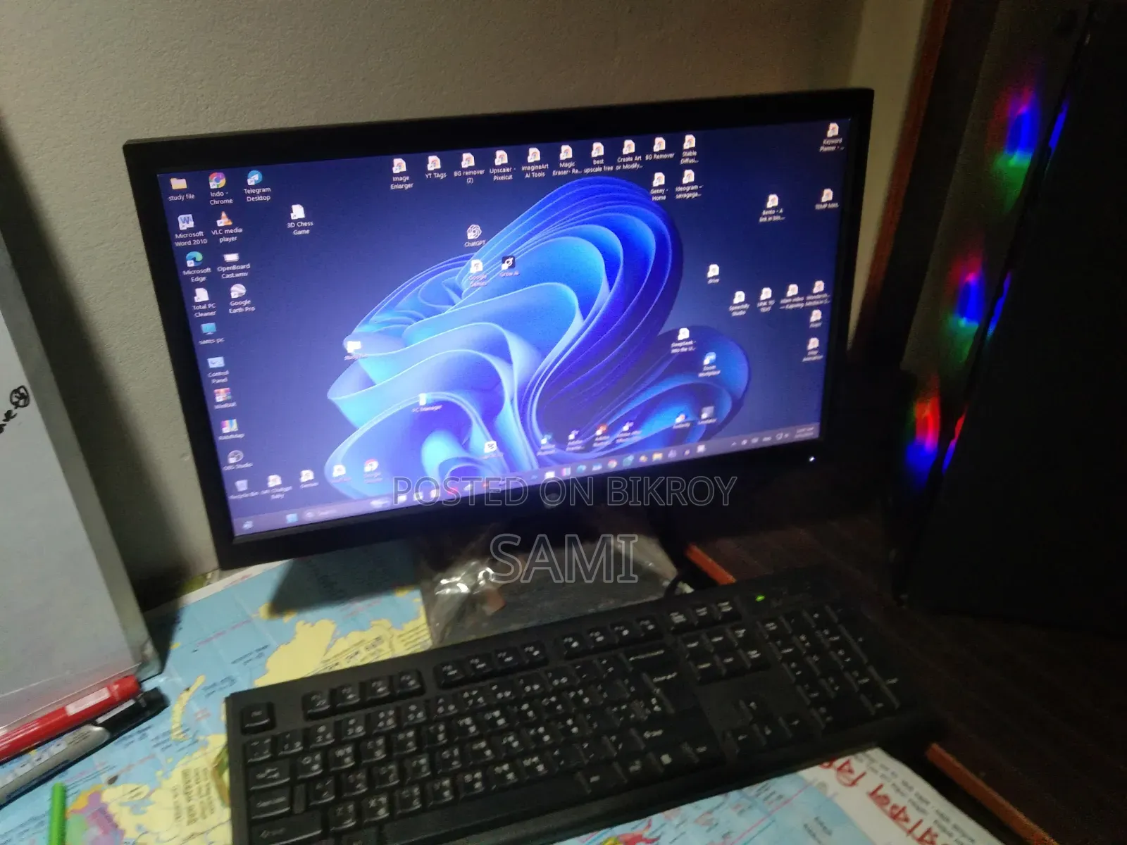 Desktop Computer Asus 16GB AMD Ryzen 5 HDD+SSD 512GB