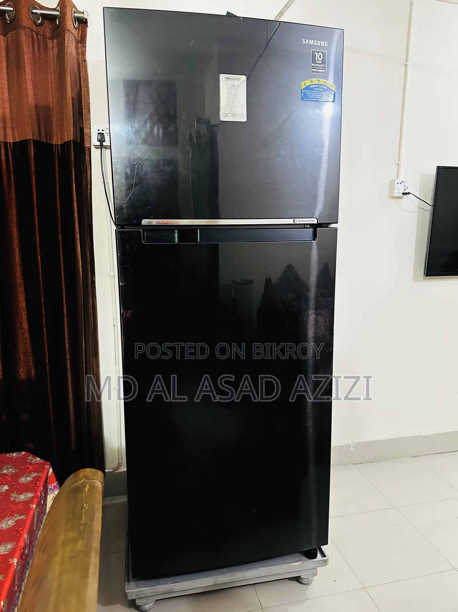 Samsung Rt47k6231bs Twin Cooling Refrigerator (465 L)