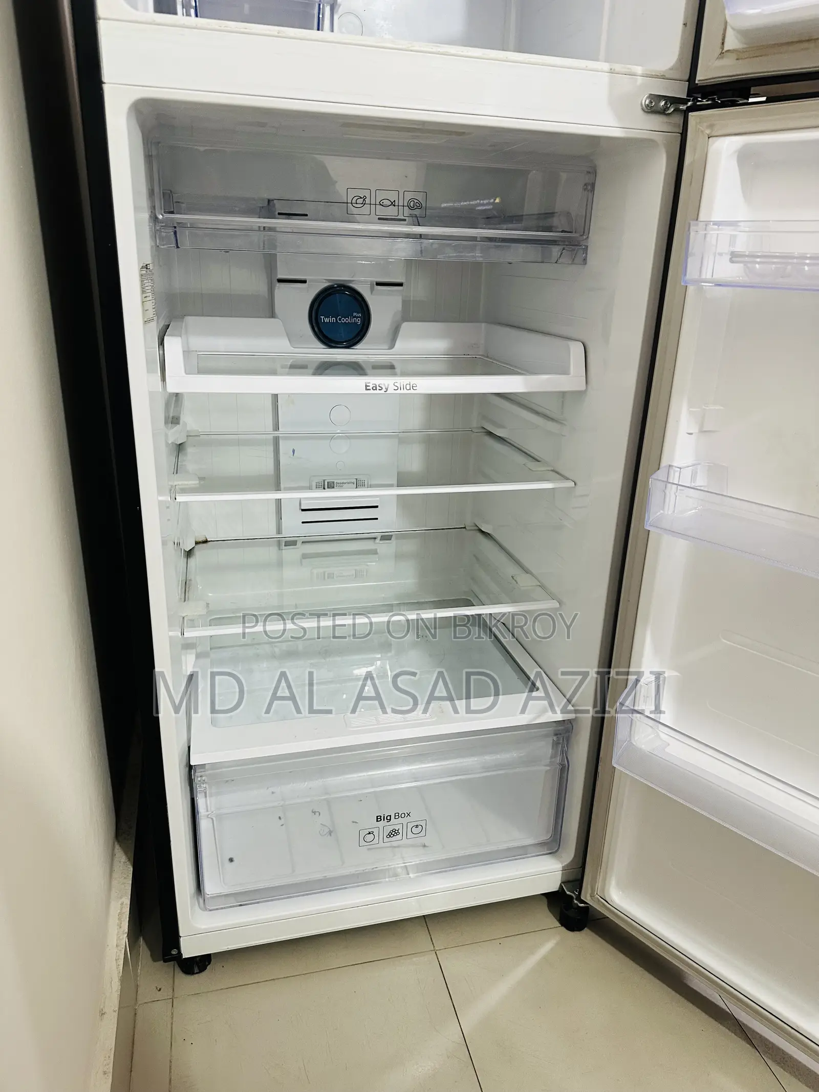 Samsung Rt47k6231bs Twin Cooling Refrigerator (465 L)