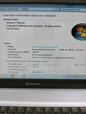 Lenovo G450 Laptop 4GB Intel Pentium 500GB HDD