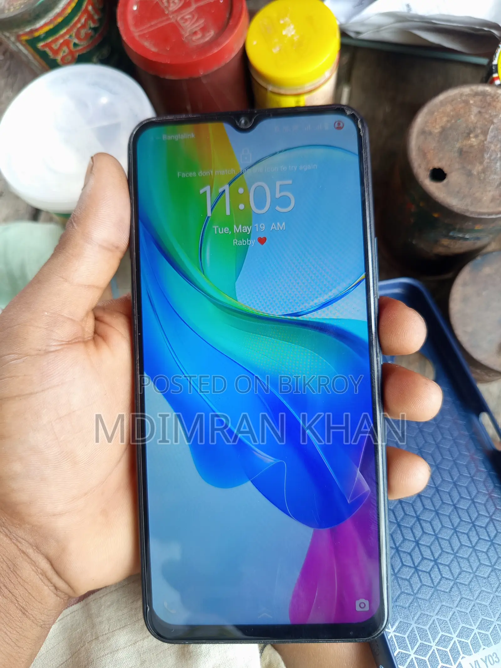 Vivo Y03t 64 GB Black