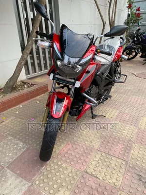 New TVS Apache RTR 160 2V 2022 Red