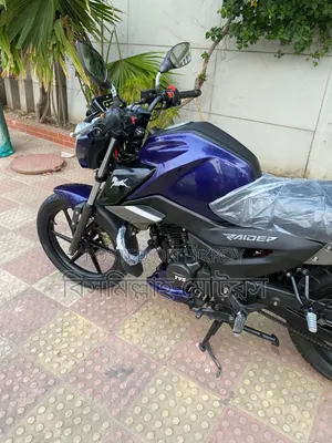 New TVS Raider 125 2023 Blue