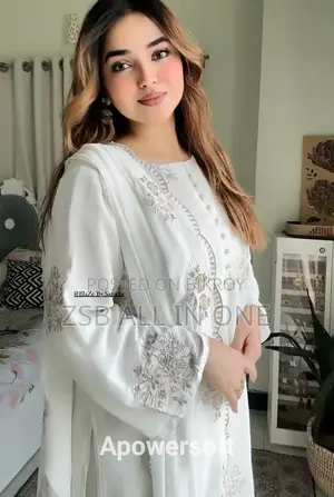 Sada Bahar Three Piece
Cotton fabric and embroidery work.