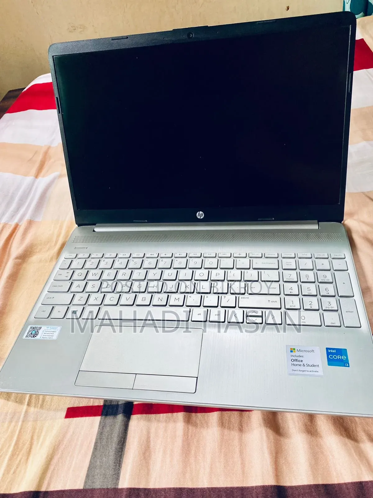 Laptop HP 15S 4GB Intel Core i3 SSHD+SSD 1T