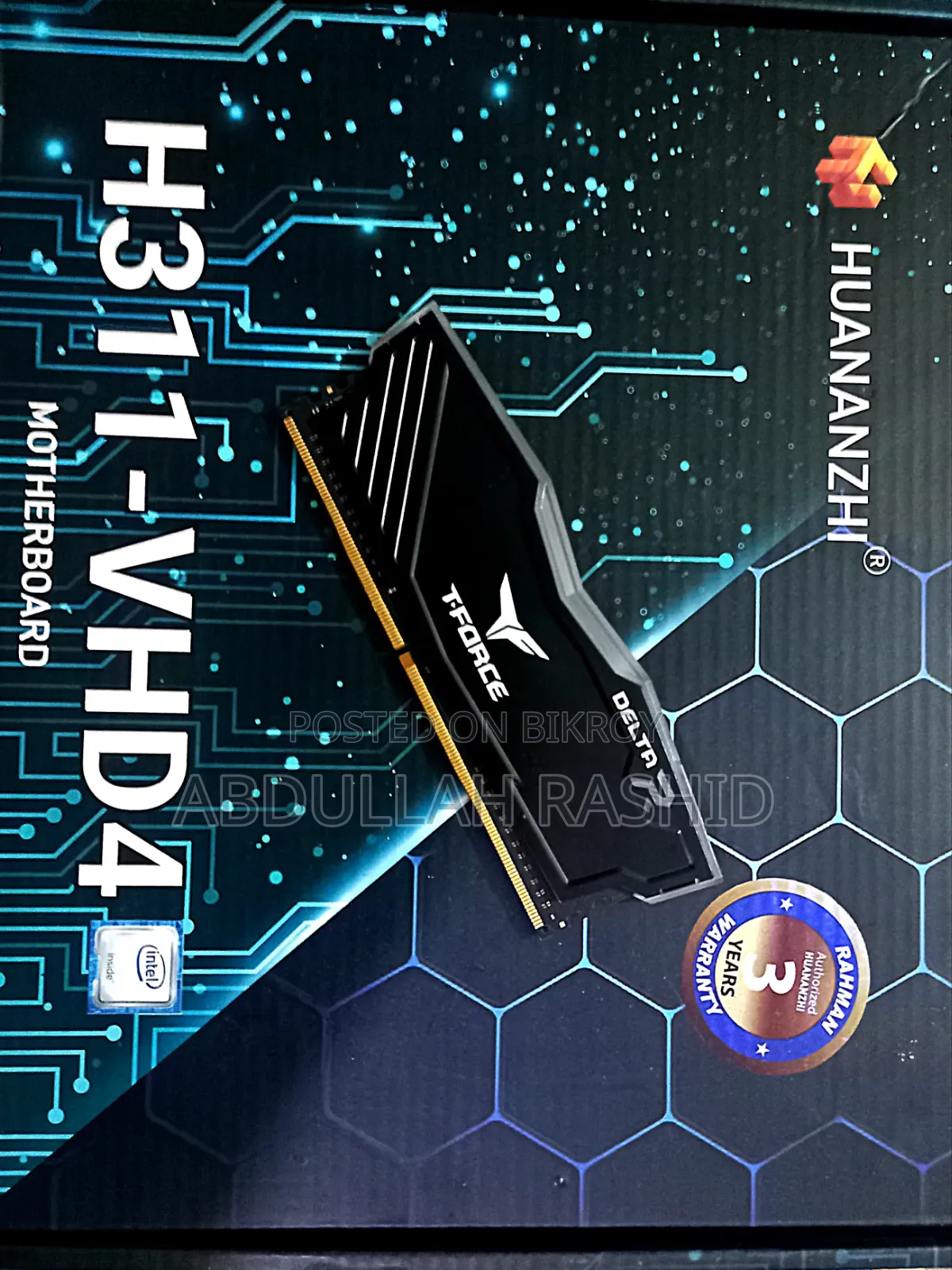 T - Force 4+4 8gb Ddr4 Desktop Ram