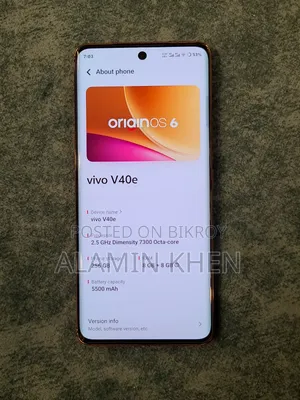 Vivo V40e 256 GB Rose Gold