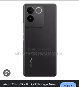 Vivo T2 (India) 128 GB Black