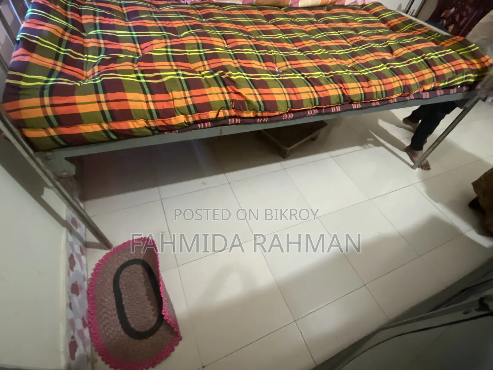Single Iron Bed Frame
