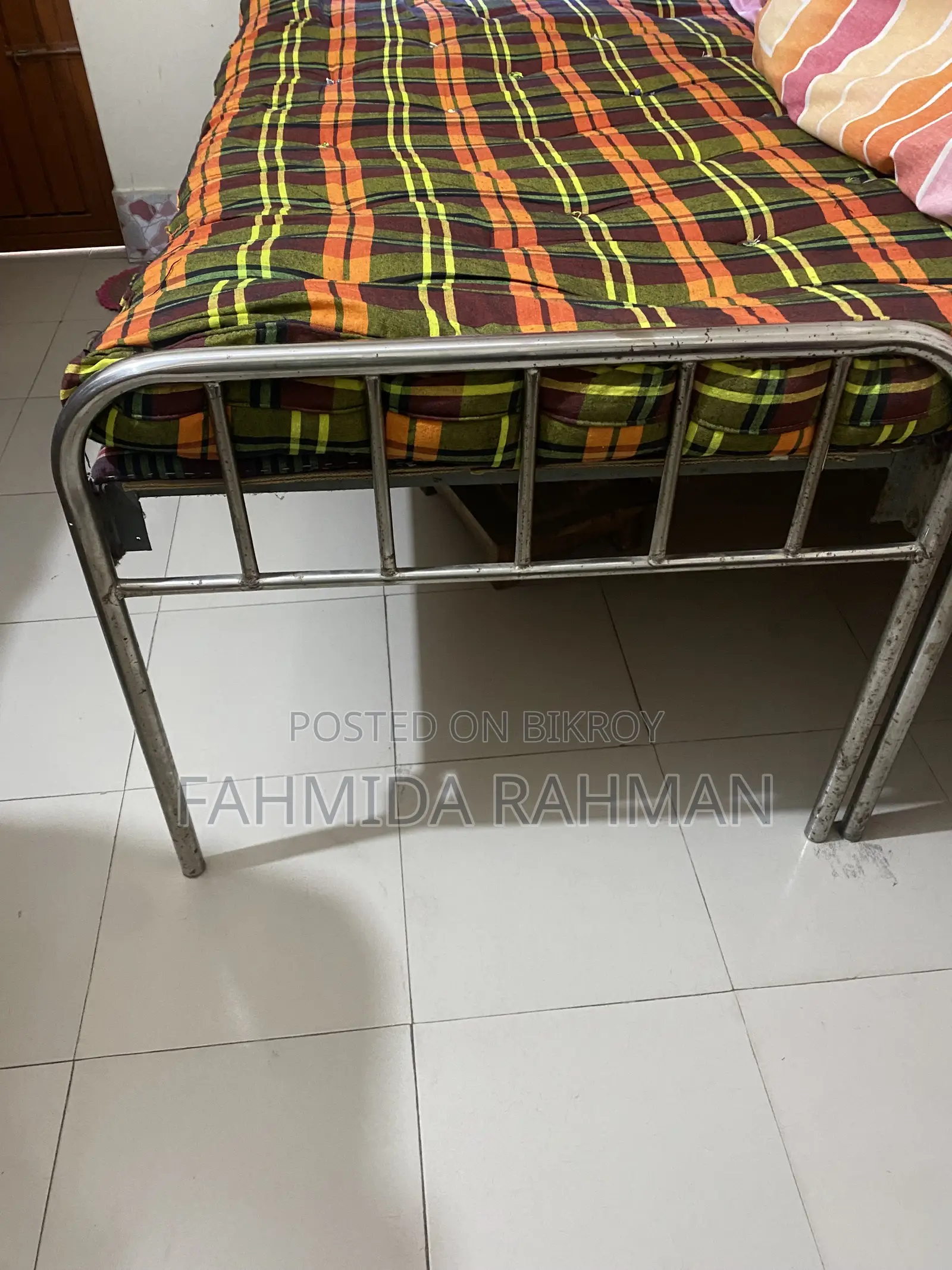 Single Iron Bed Frame