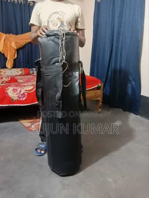 Boxing Bag and Boxing Gloves