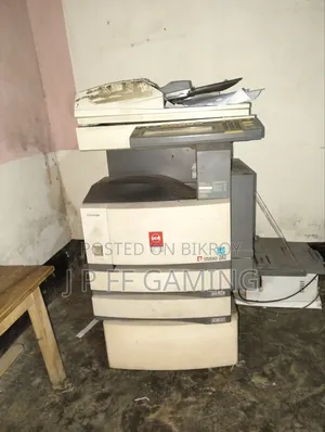 Selling a photocopy machine, currently in use at the shop
