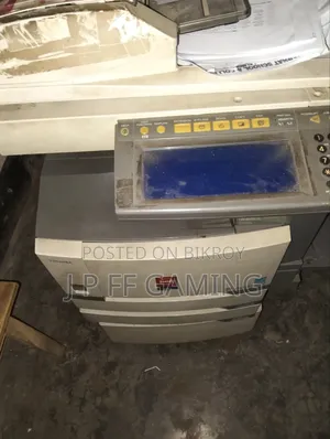 Selling a photocopy machine, currently in use at the shop