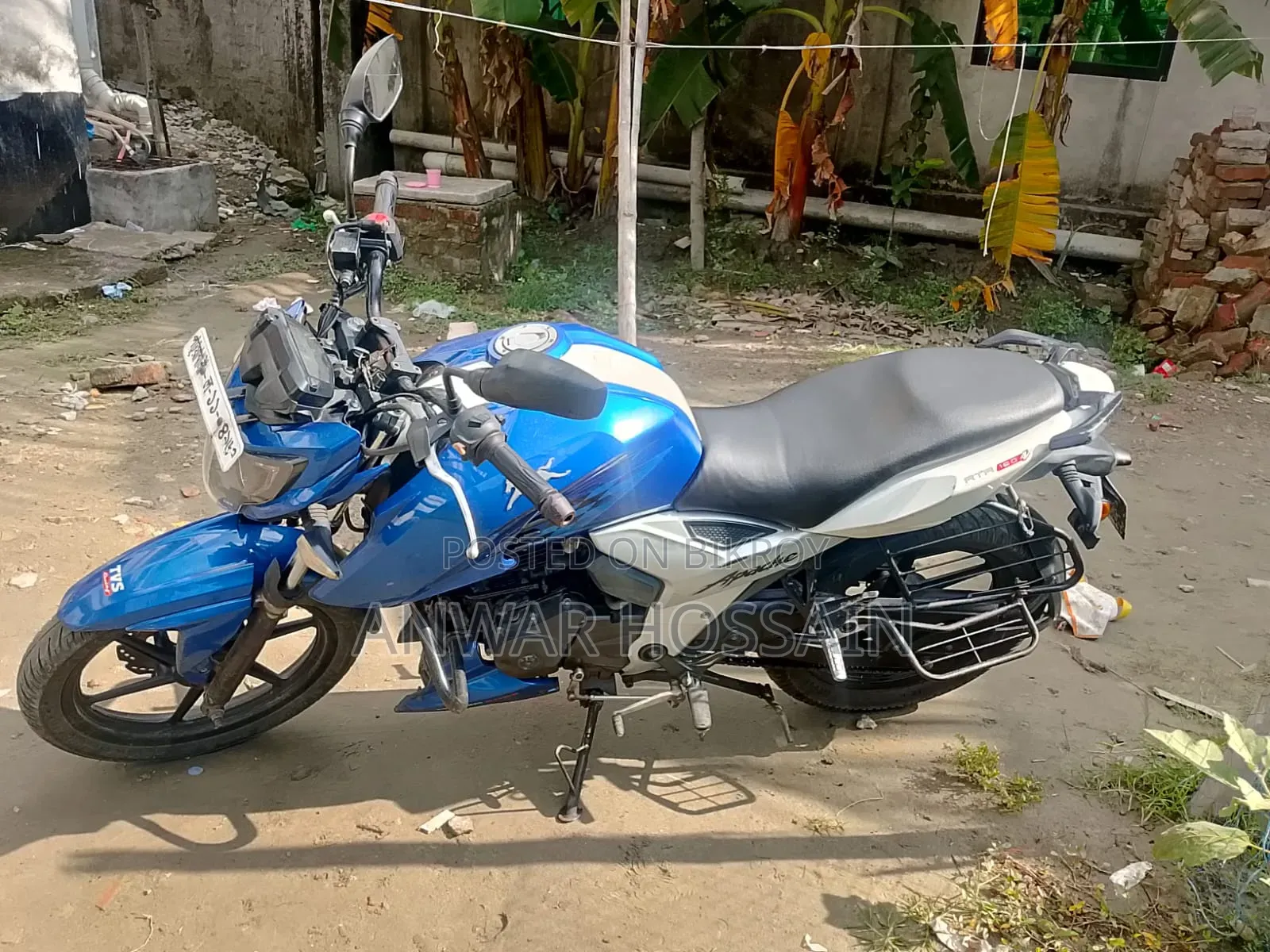 TVS Apache 160 4V 2023 Blue