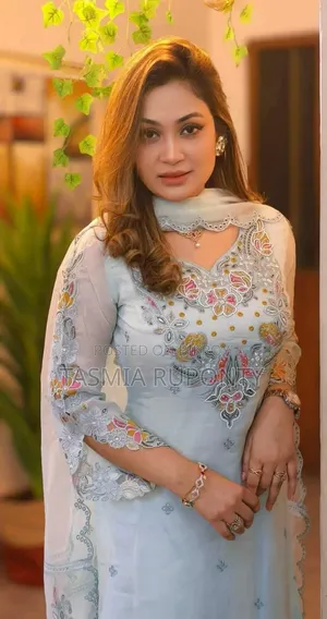 Premium Cotton Embroidery Three Piece