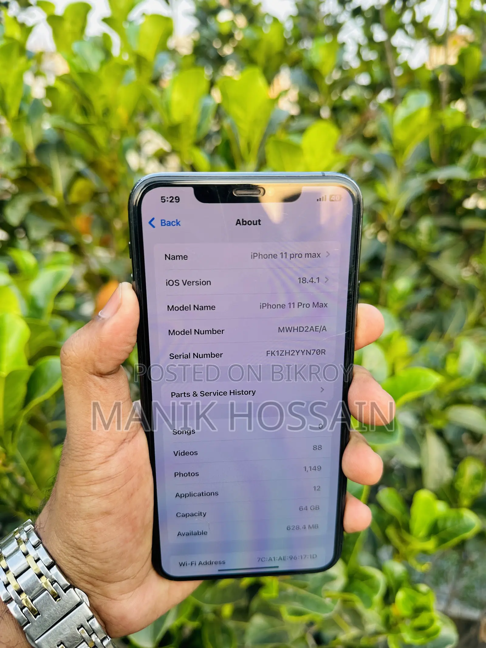 Apple iPhone 11 Pro Max 64 GB Gray