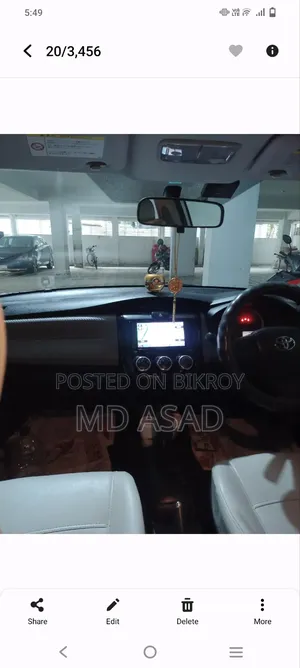 Toyota Axio 2013 Silver