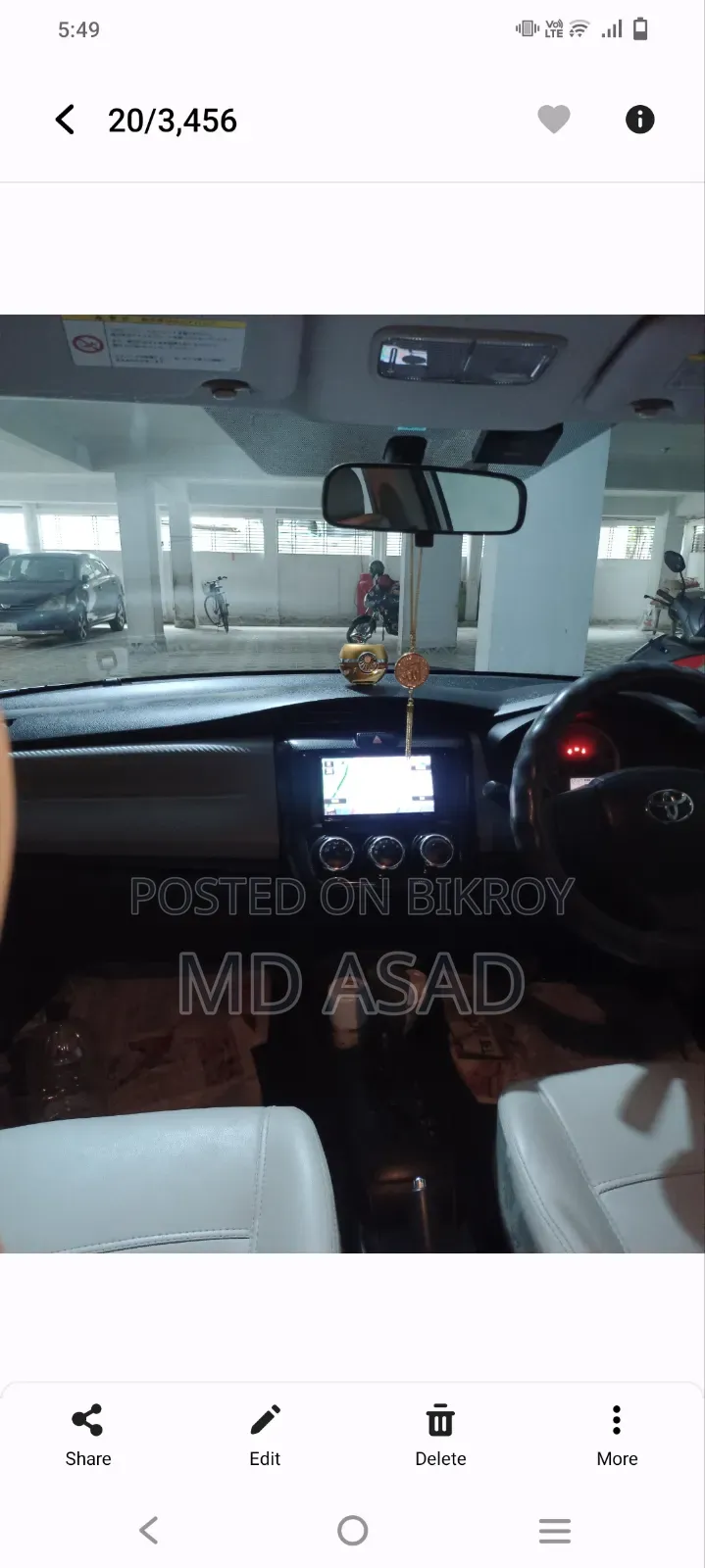 Toyota Axio 2013 Silver