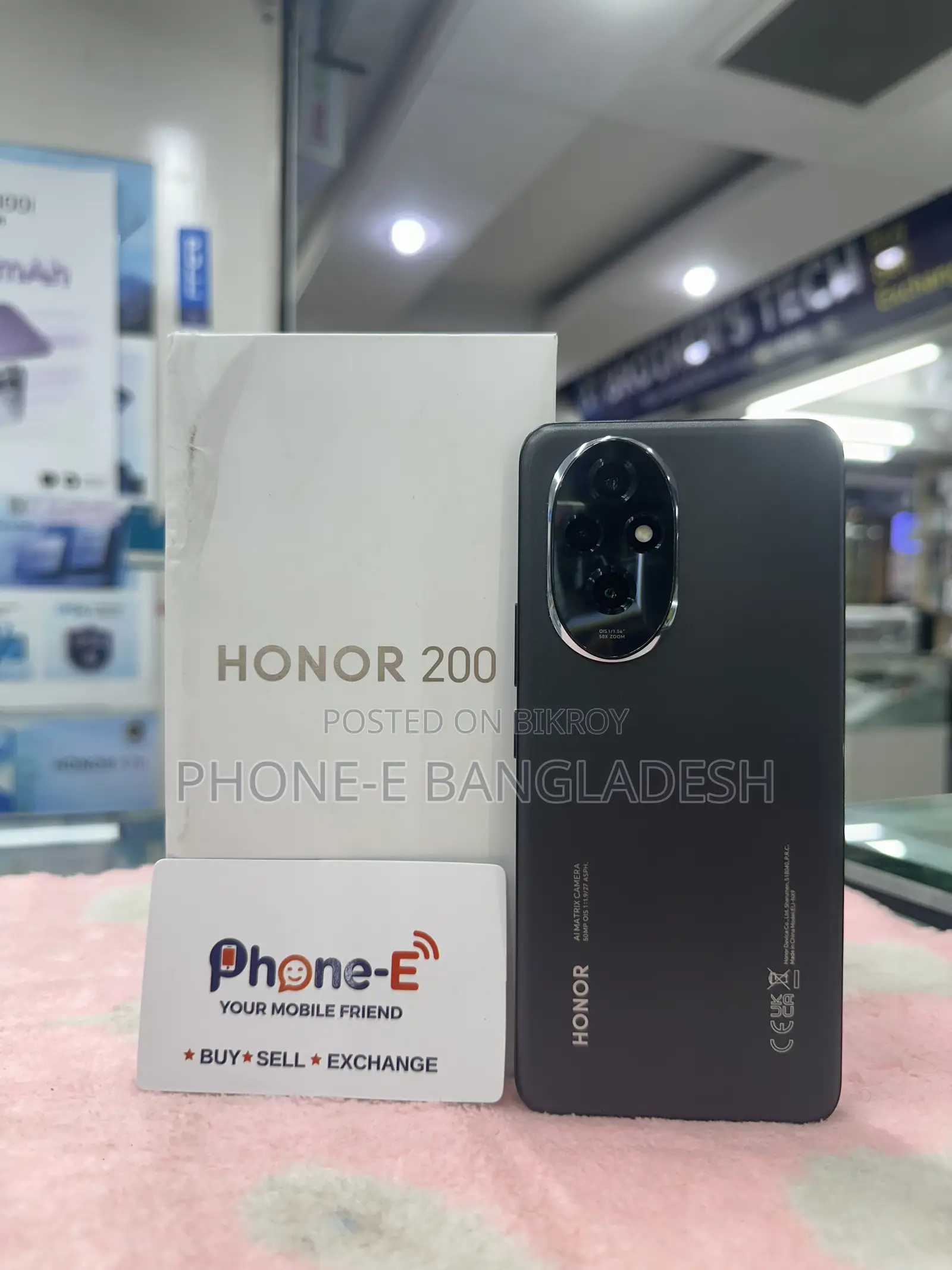 Honor 200 256 GB Black