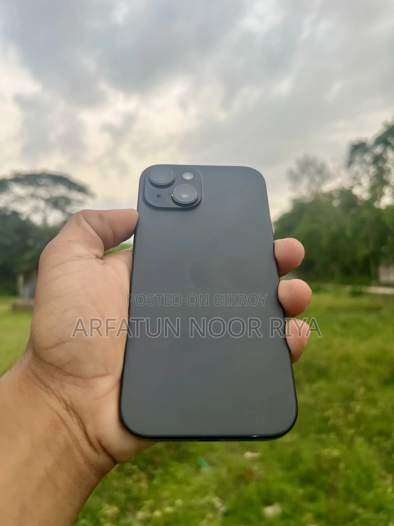 অ্যাপল আইফোন ১৫ ২৫৬ জিবি ব্ল্যাক
