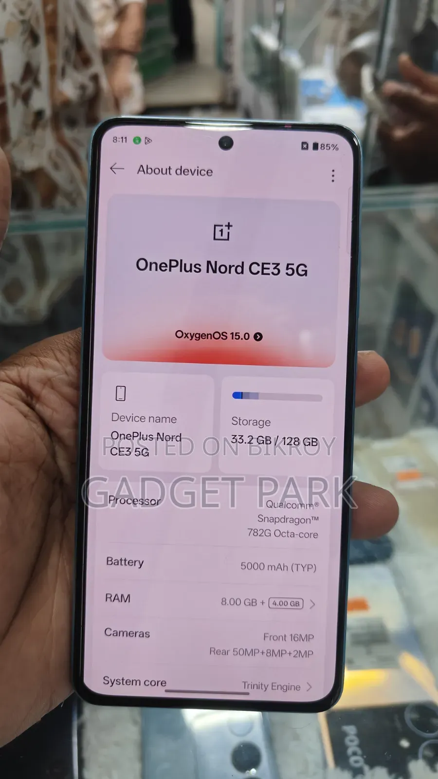 OnePlus Nord CE3 128 GB Blue