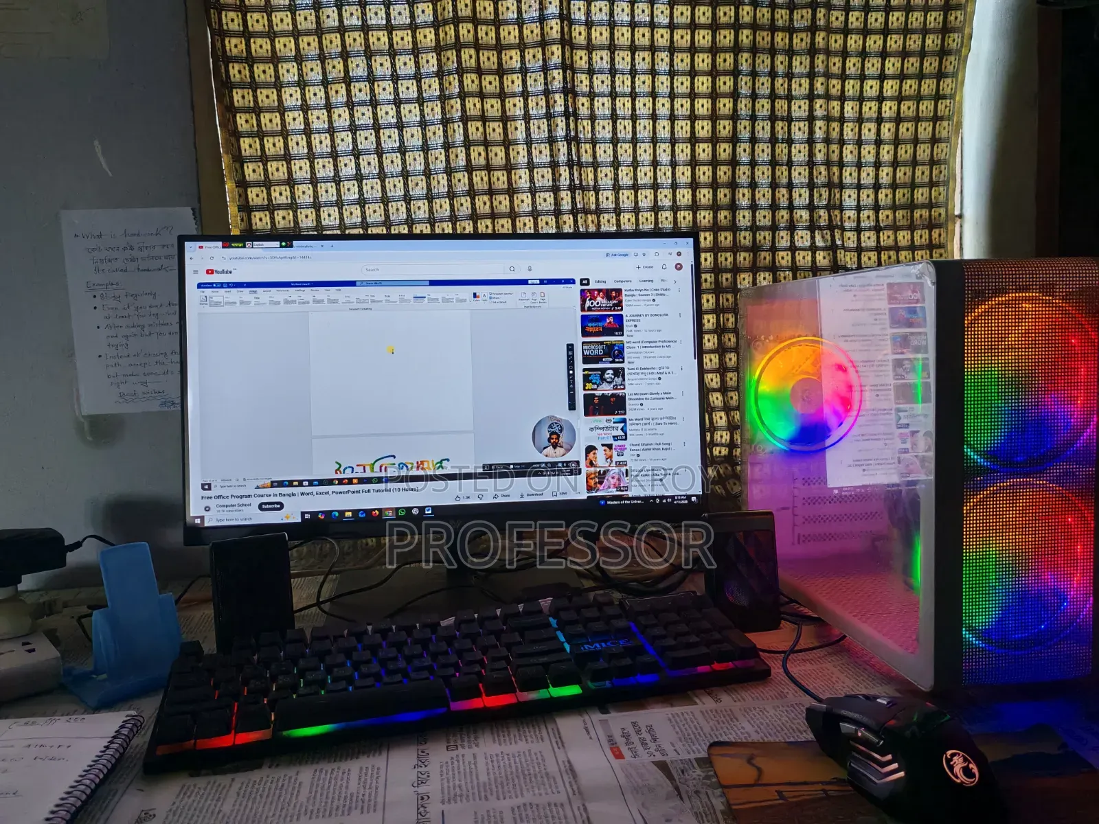 Desktop Computer 16GB AMD Ryzen 3 SSD 128GB