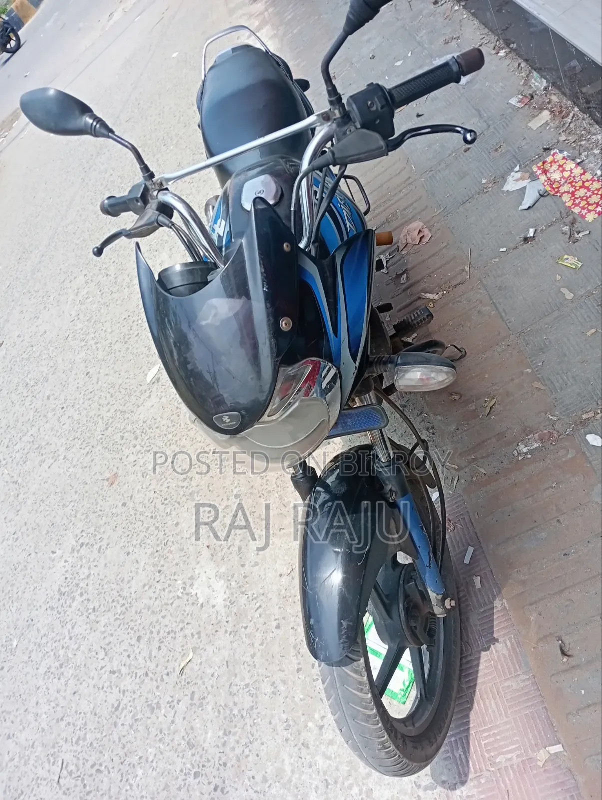 Bajaj Discover 100 2012 Blue