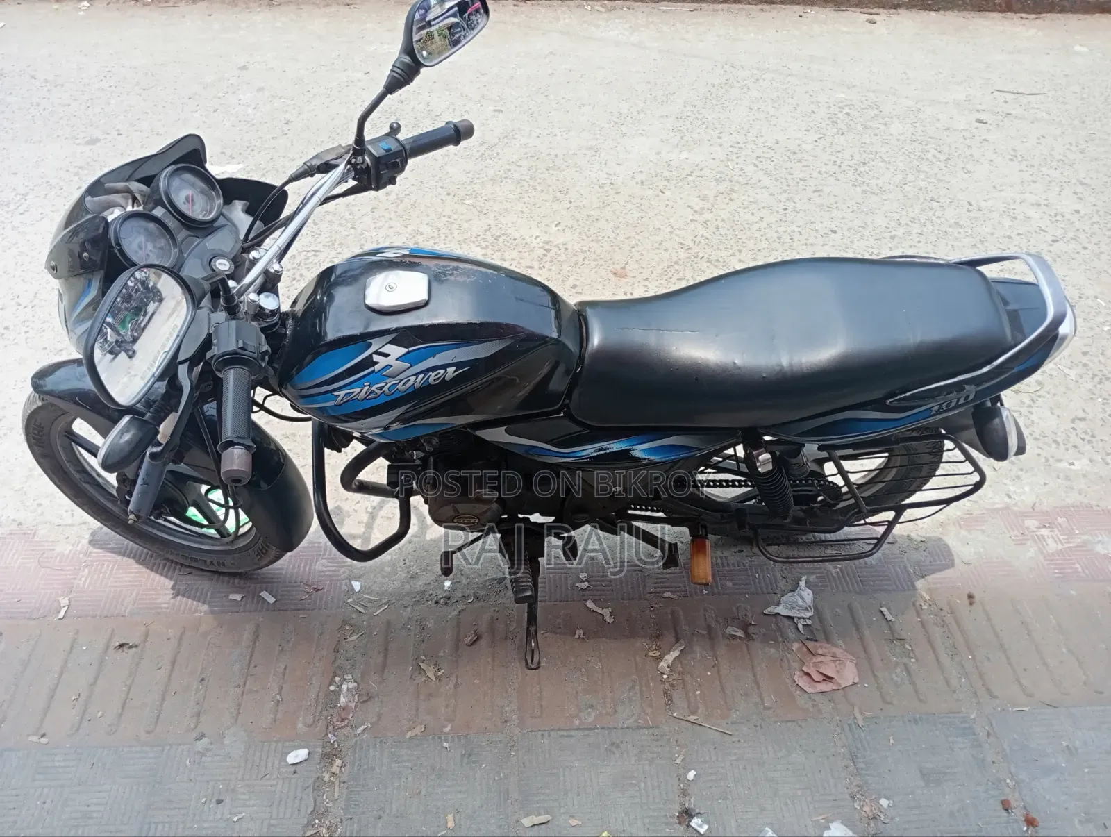 Bajaj Discover 100 2012 Blue