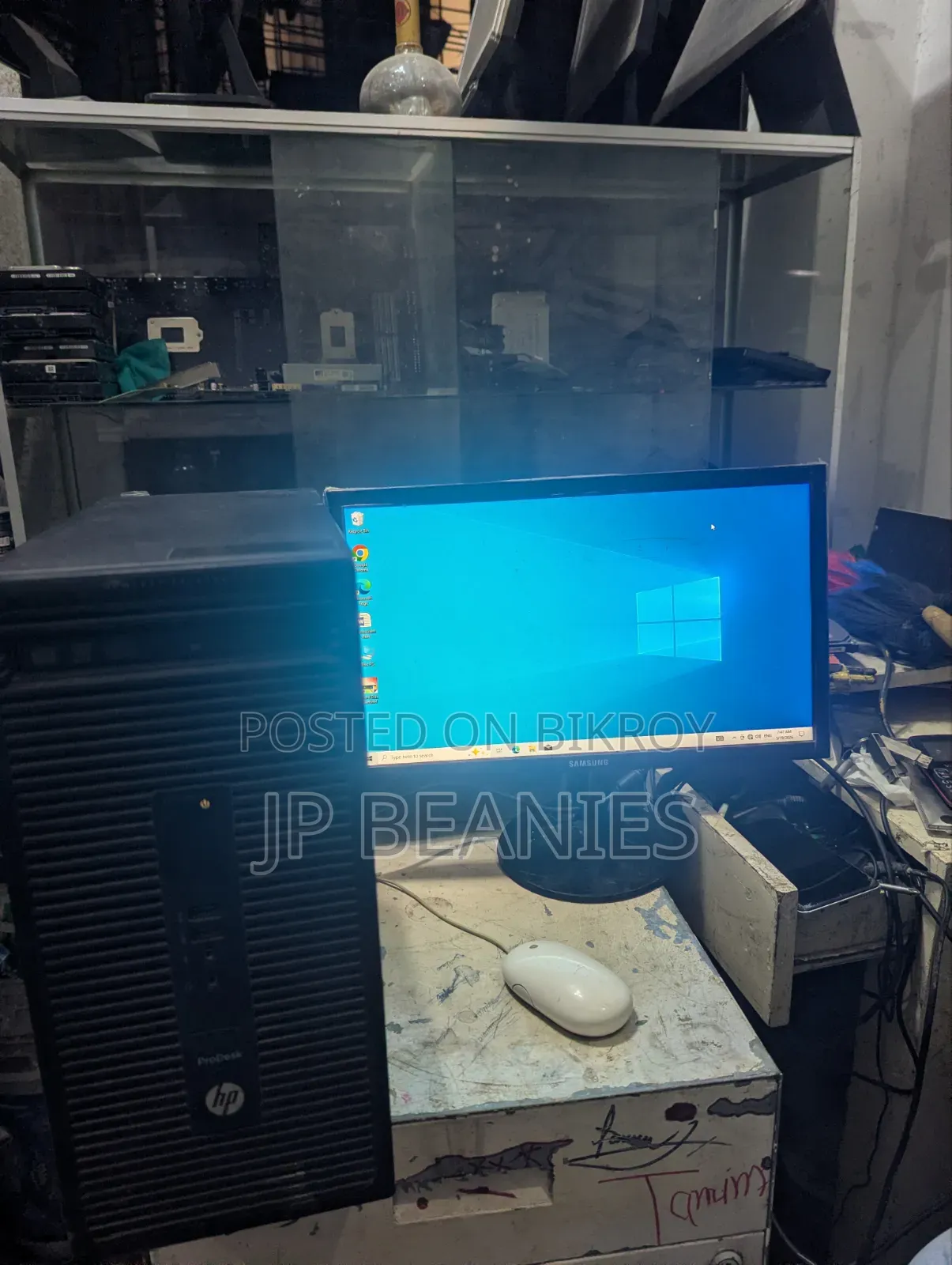 Desktop Computer HP ProDesk 400 G4 8GB Intel Core I5 HDD+SSD 500GB