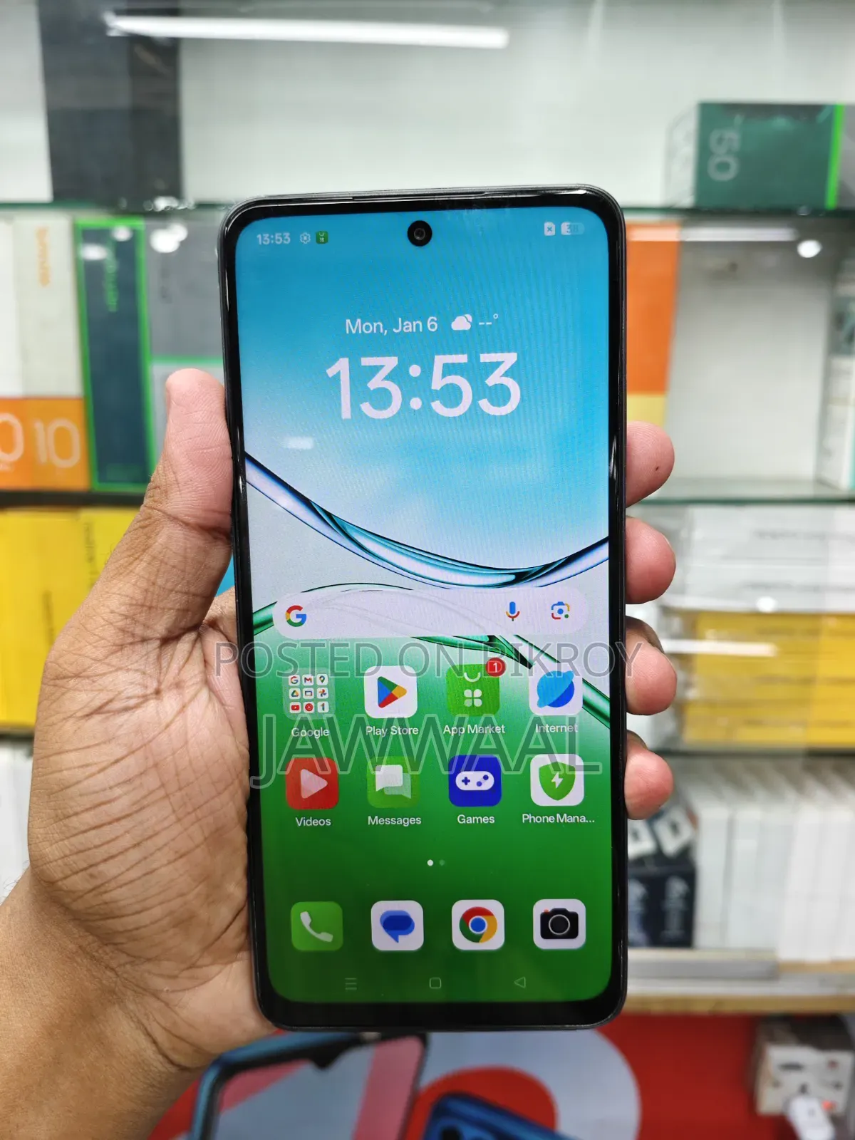Oppo A5X 128 GB Black