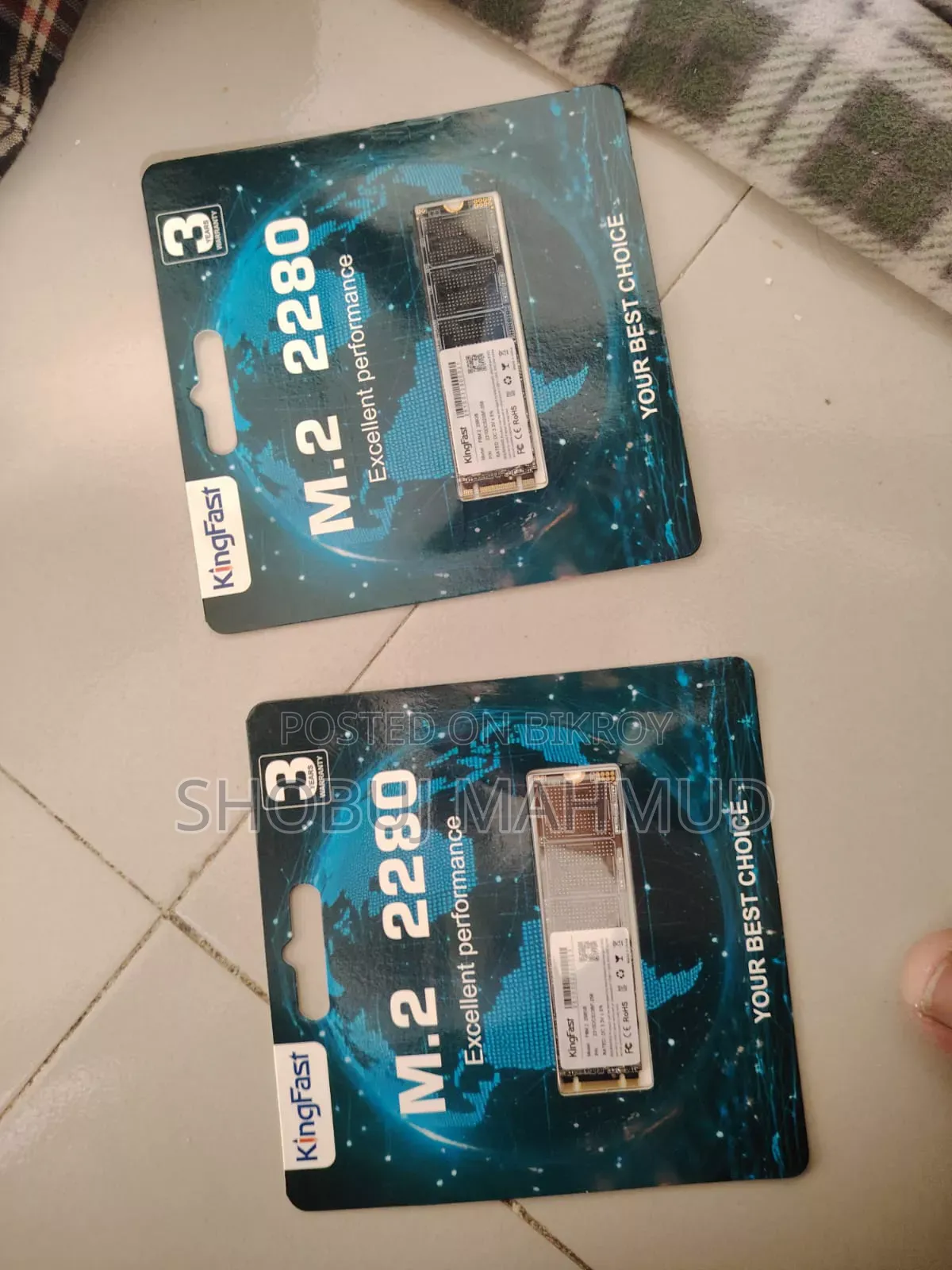 256GB Kingfast M.2