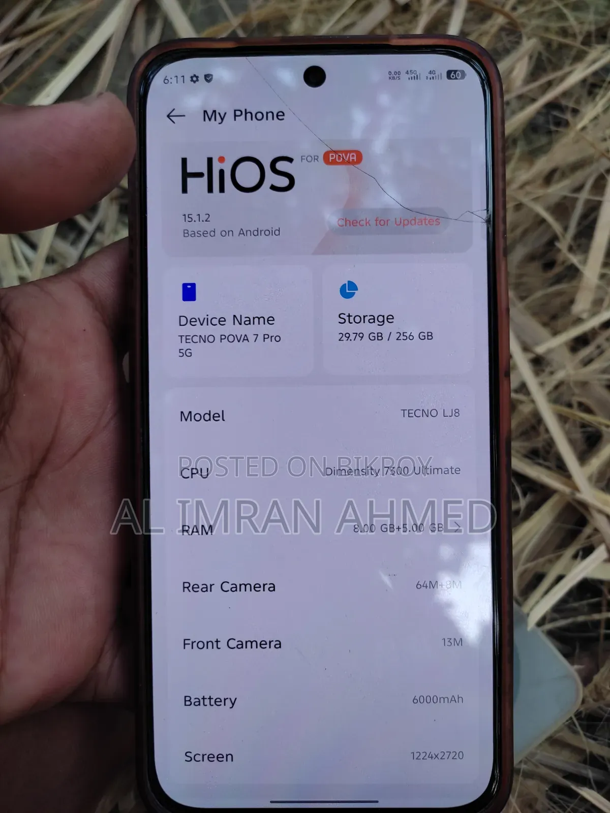 Tecno Pova 7 Pro 5G 256 GB