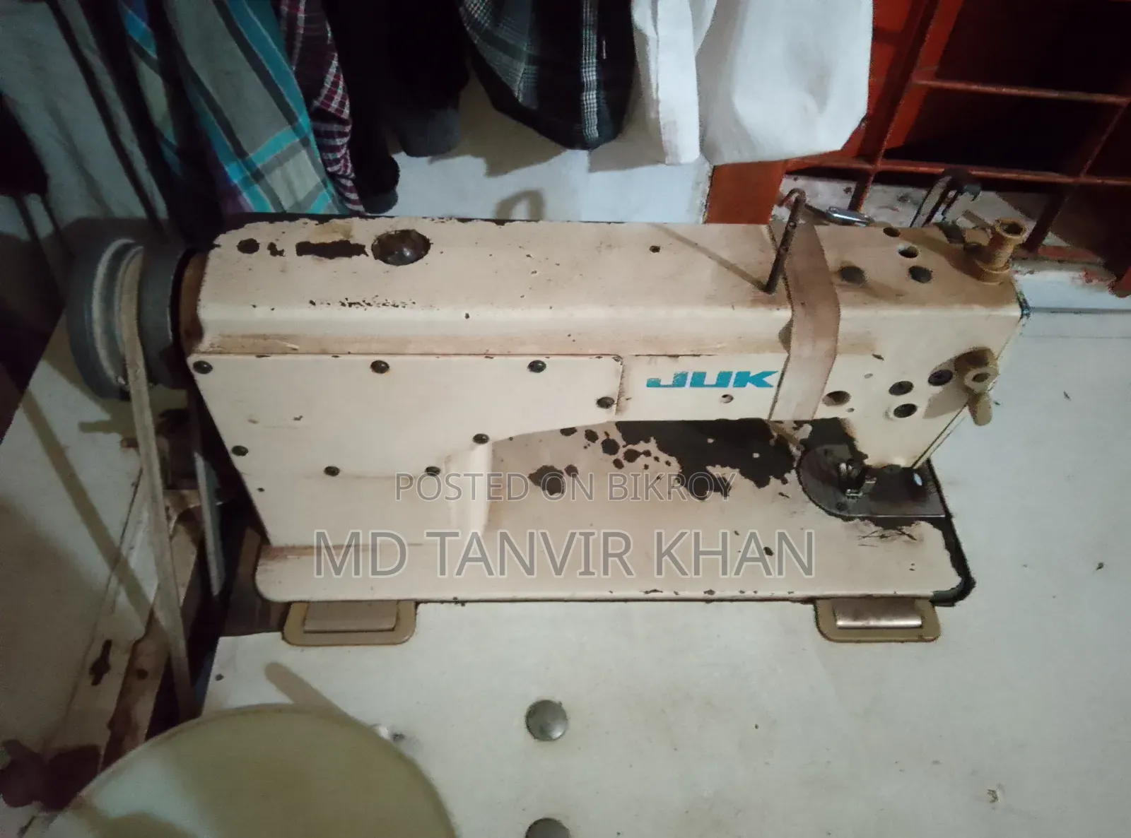 ঝুকি সেলাই মেশিন কারেন্ট এর