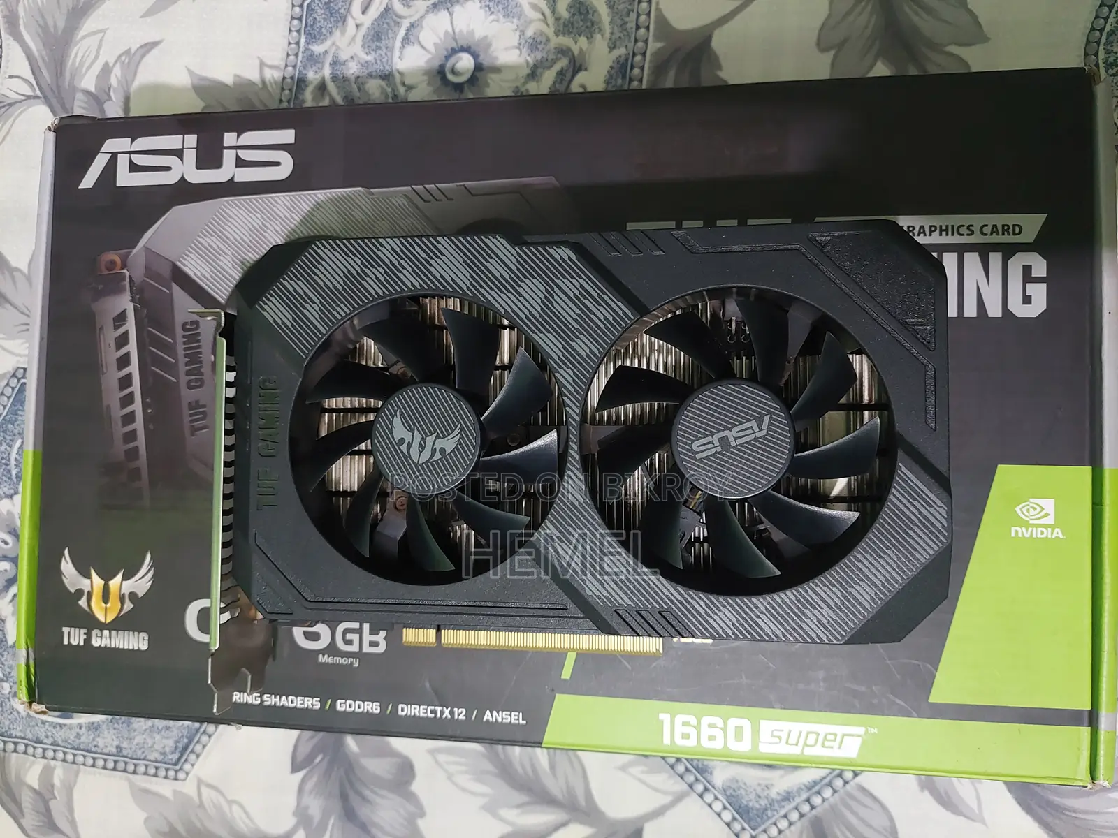 Asus Tuf Gaming GTX 1660 Super 6gb