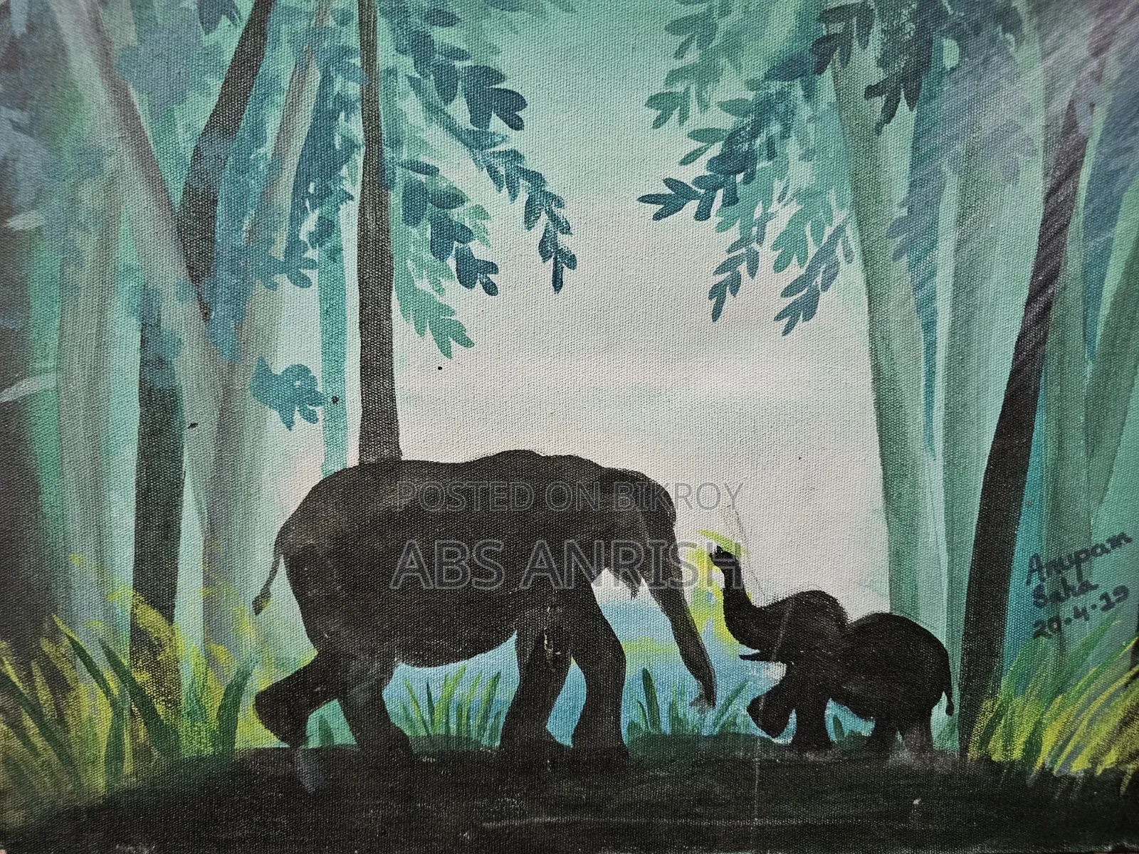 Acrylic Art on Canvas