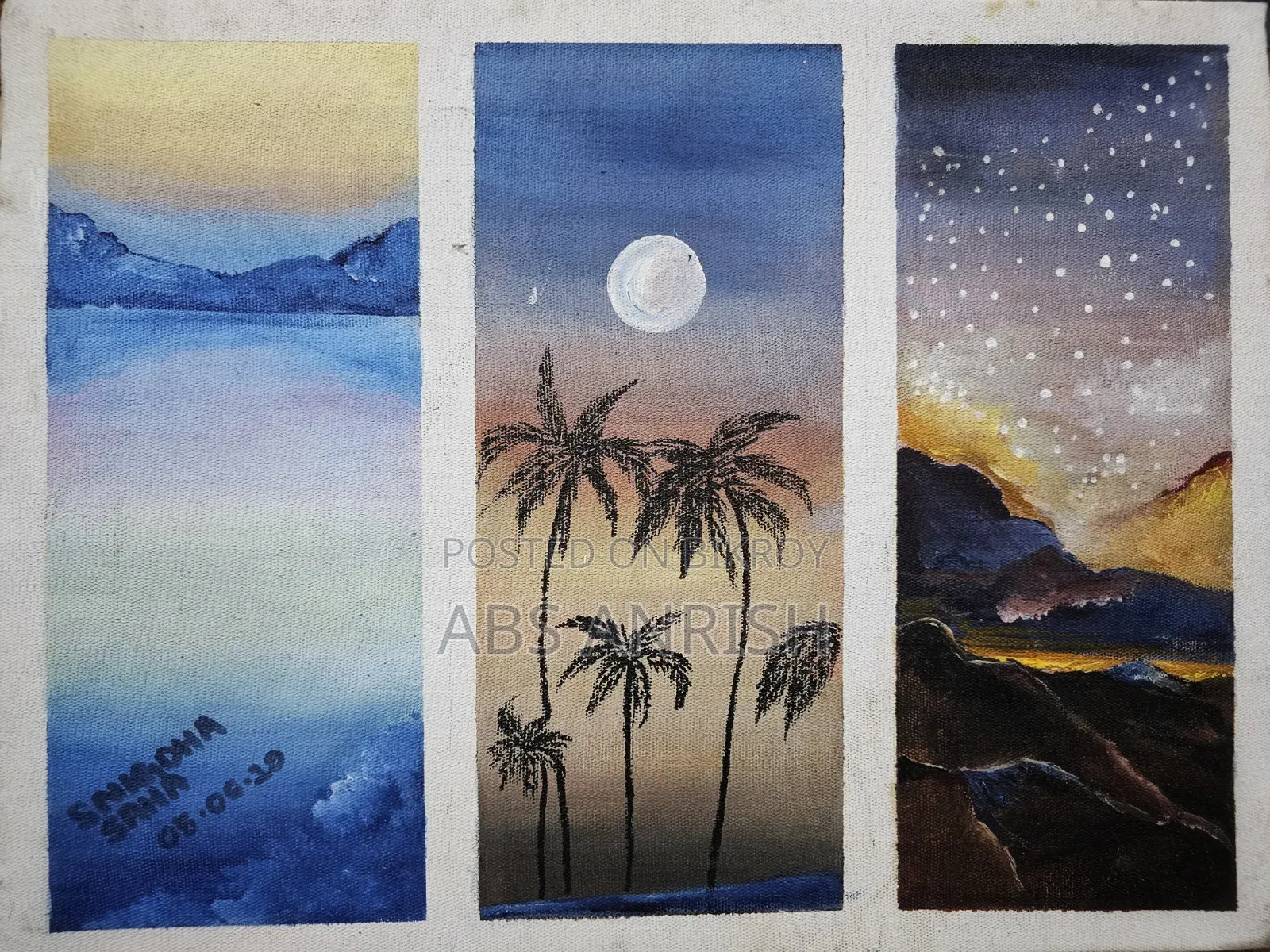 Acrylic Art on Canvas