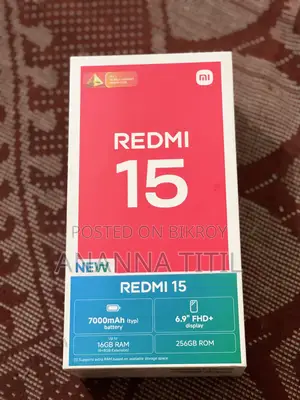 New Xiaomi Redmi 15 256 GB Red