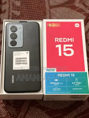 নতুন Xiaomi Redmi 15 256 GB Red