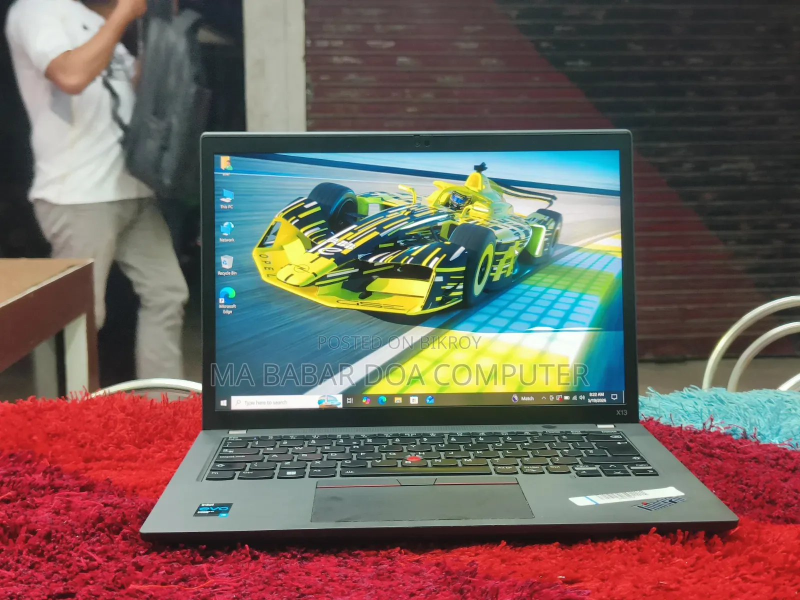Laptop Lenovo ThinkPad X13 Gen 2 8GB Intel Core I5 SSD 256GB