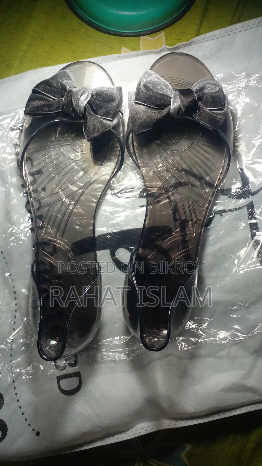 Jelly Shoes ( Black )