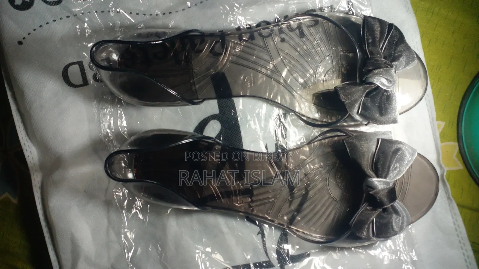 Jelly Shoes ( Black )