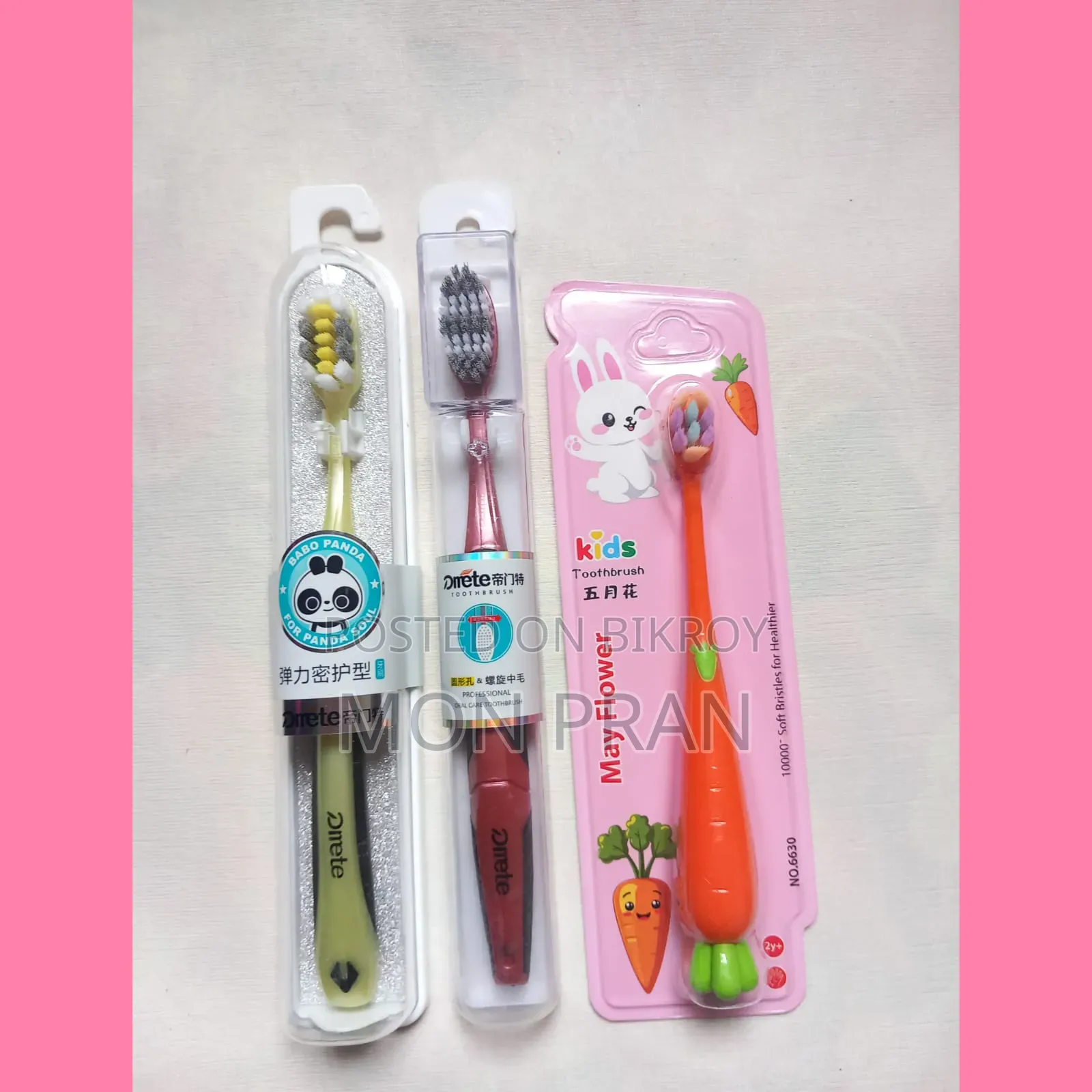 Toothbrush Set – Soft Bristle (Best Care for Teeth)