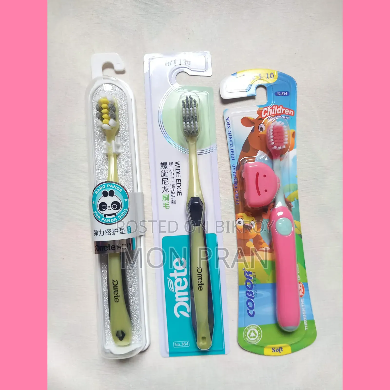 Toothbrush Set – Soft Bristle (Best Care for Teeth)