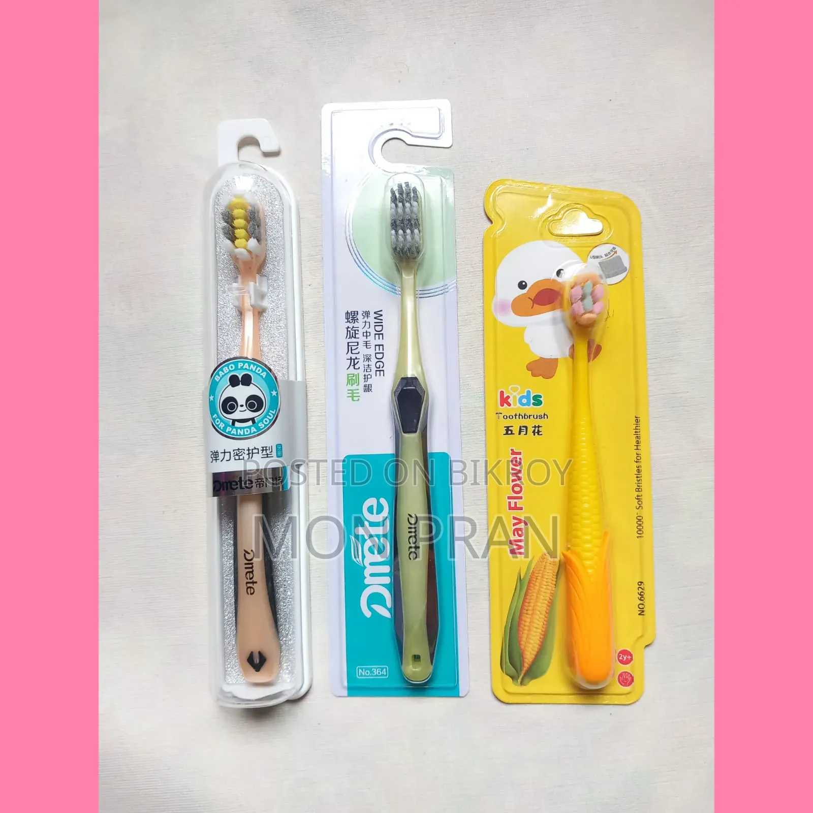 Toothbrush Set – Soft Bristle (Best Care for Teeth)