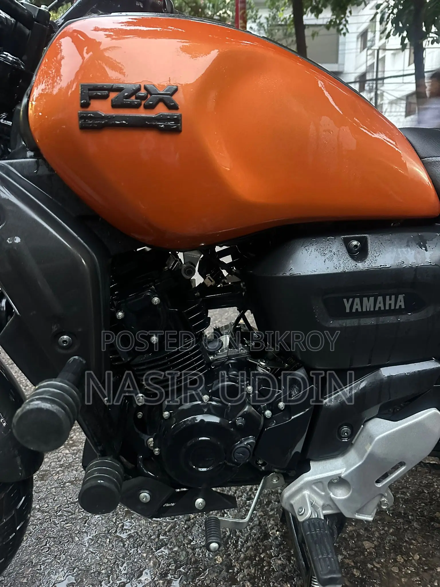 Yamaha FZ 2025 Orange