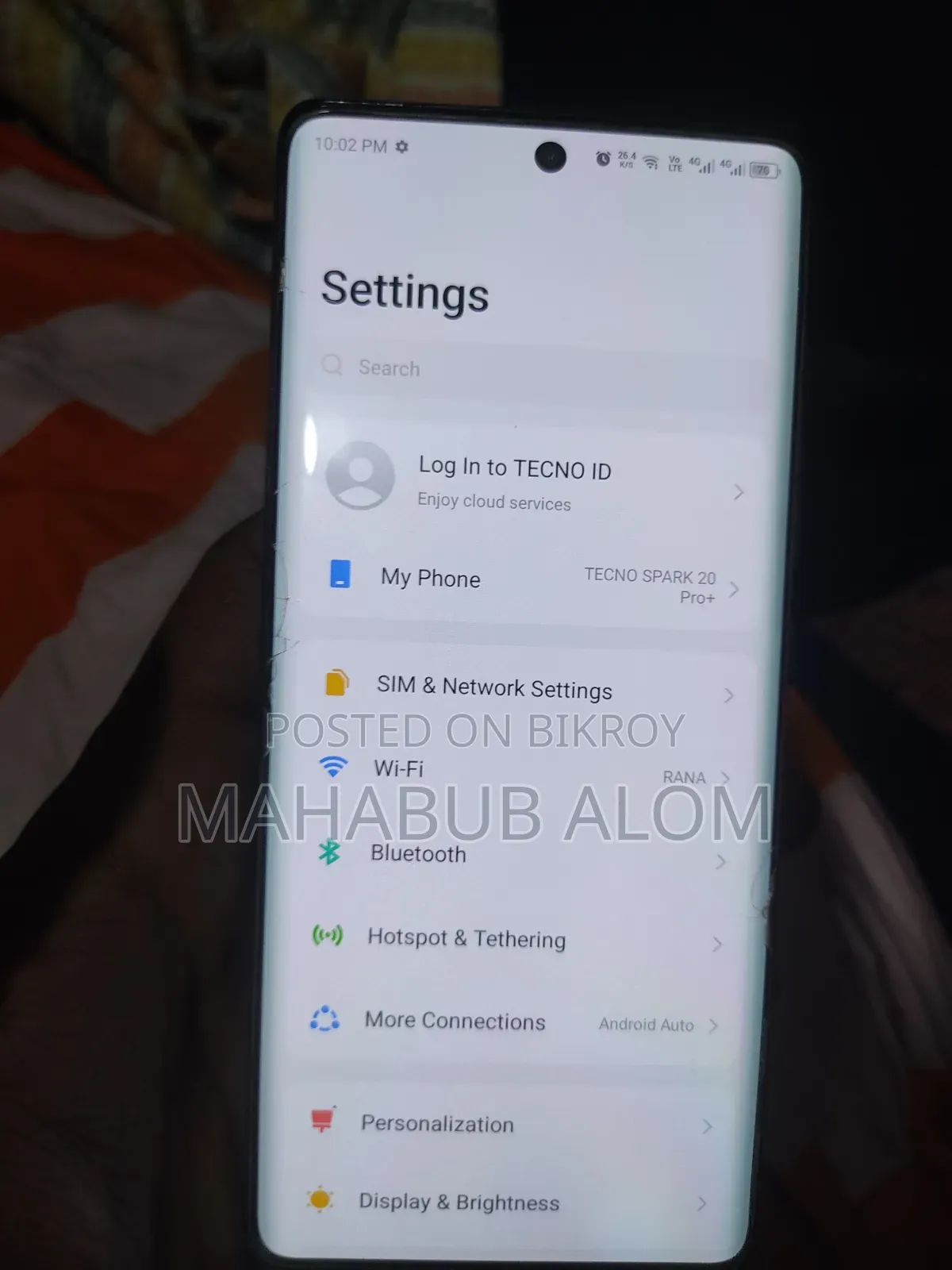 Tecno Spark 20 Pro Plus 256 GB Black